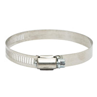 Collare per tubo in acciaio inox regolabile, 65-89 mm