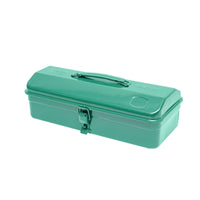 Cassetta degli attrezzi metallica verde 370x160x120mm Breckner Germany