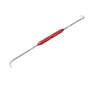 Mini gancio doppio per rimuovere guarnizioni, paraoli e O-ring, Breckner Germany