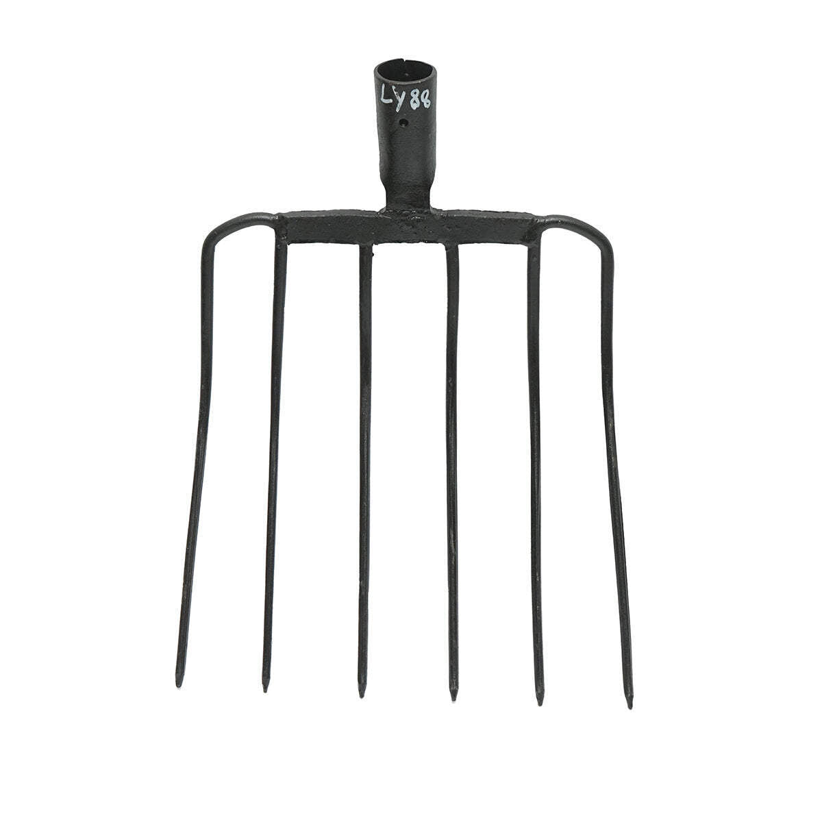 Forca in metallo con 6 denti