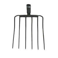 Forca in metallo con 6 denti