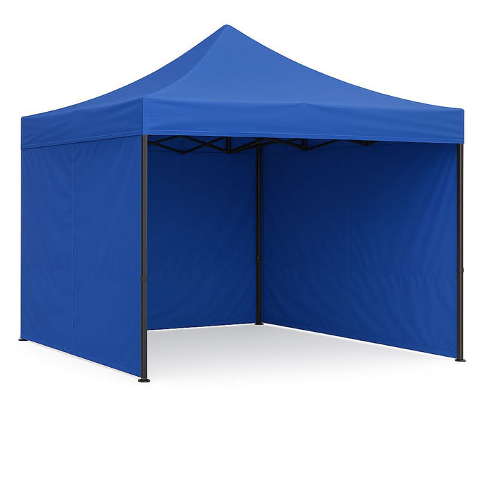 Tenda laterale blu 9m per gazebo
