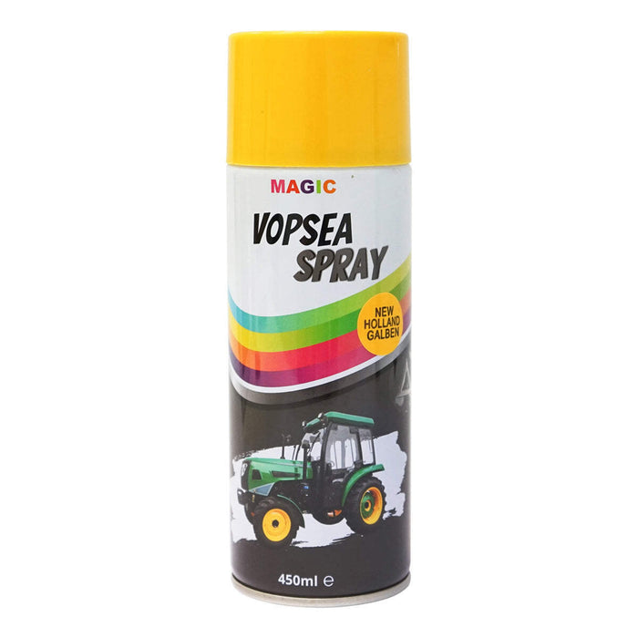 Spray vernice auto New Holland giallo ocra 1115m NH 450ml MAGIC