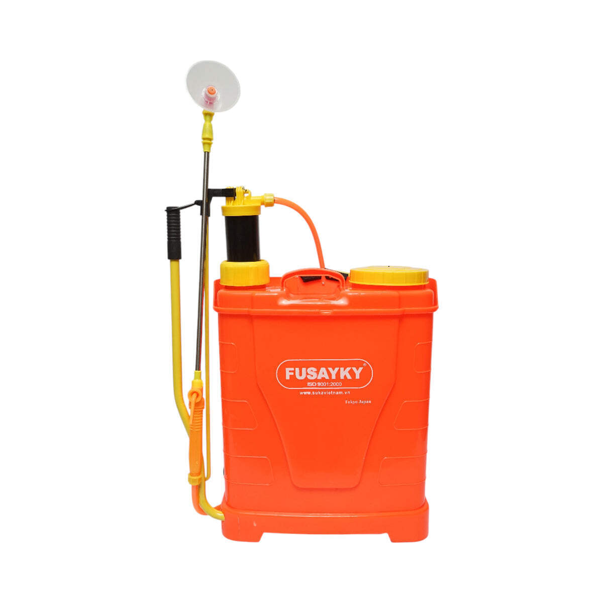 Pompa di spruzzatura, vermorel manuale con serbatoio da 18L, 3 ugelli, pressione massima 3 bar