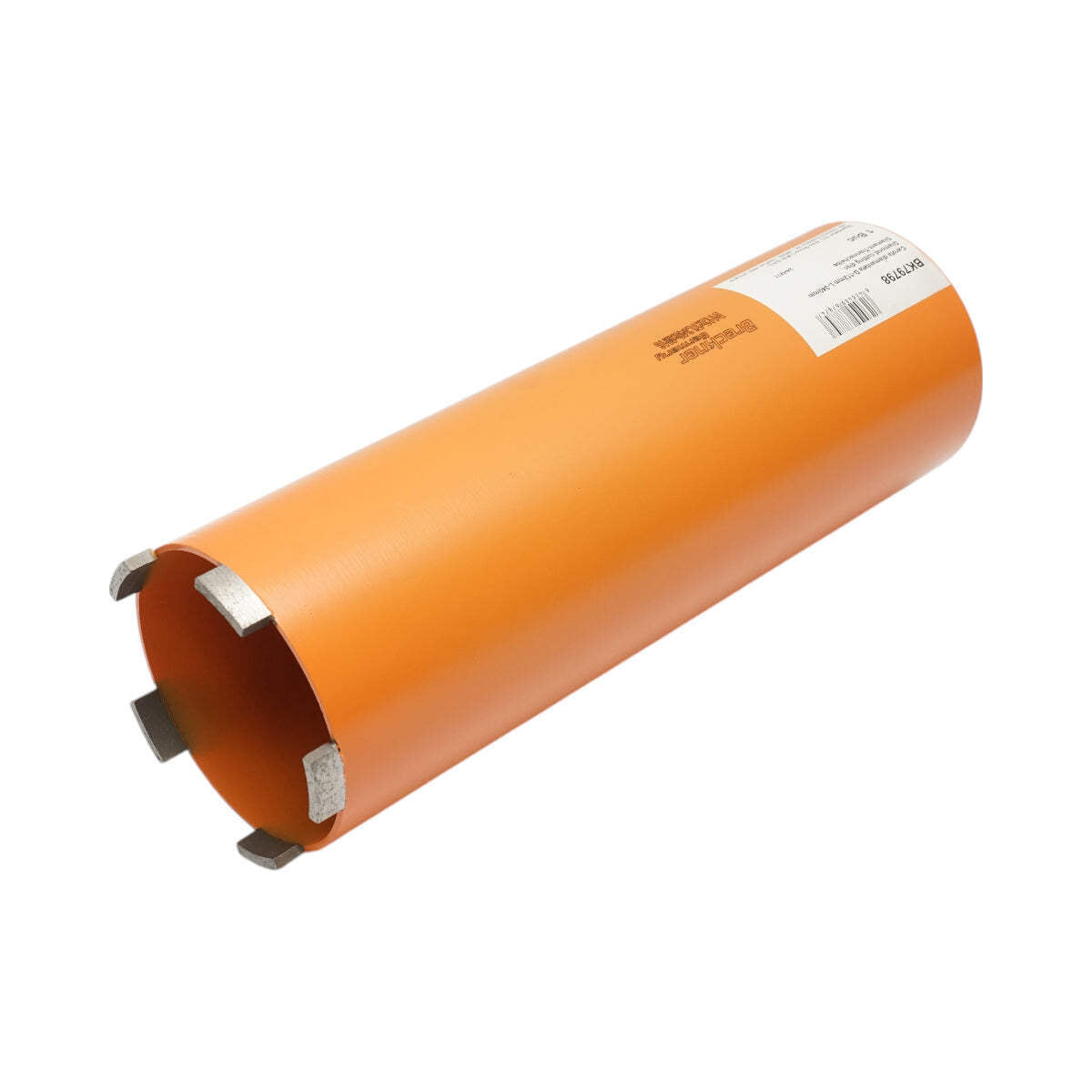 Corona diamantata 112x340mm con filettatura interna M16, foratura a secco per mattoni Breckner Germany