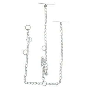 Catena in acciaio zincato da 2,15 m per animali.