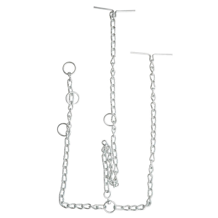 Catena in acciaio zincato da 2,15 m per animali.