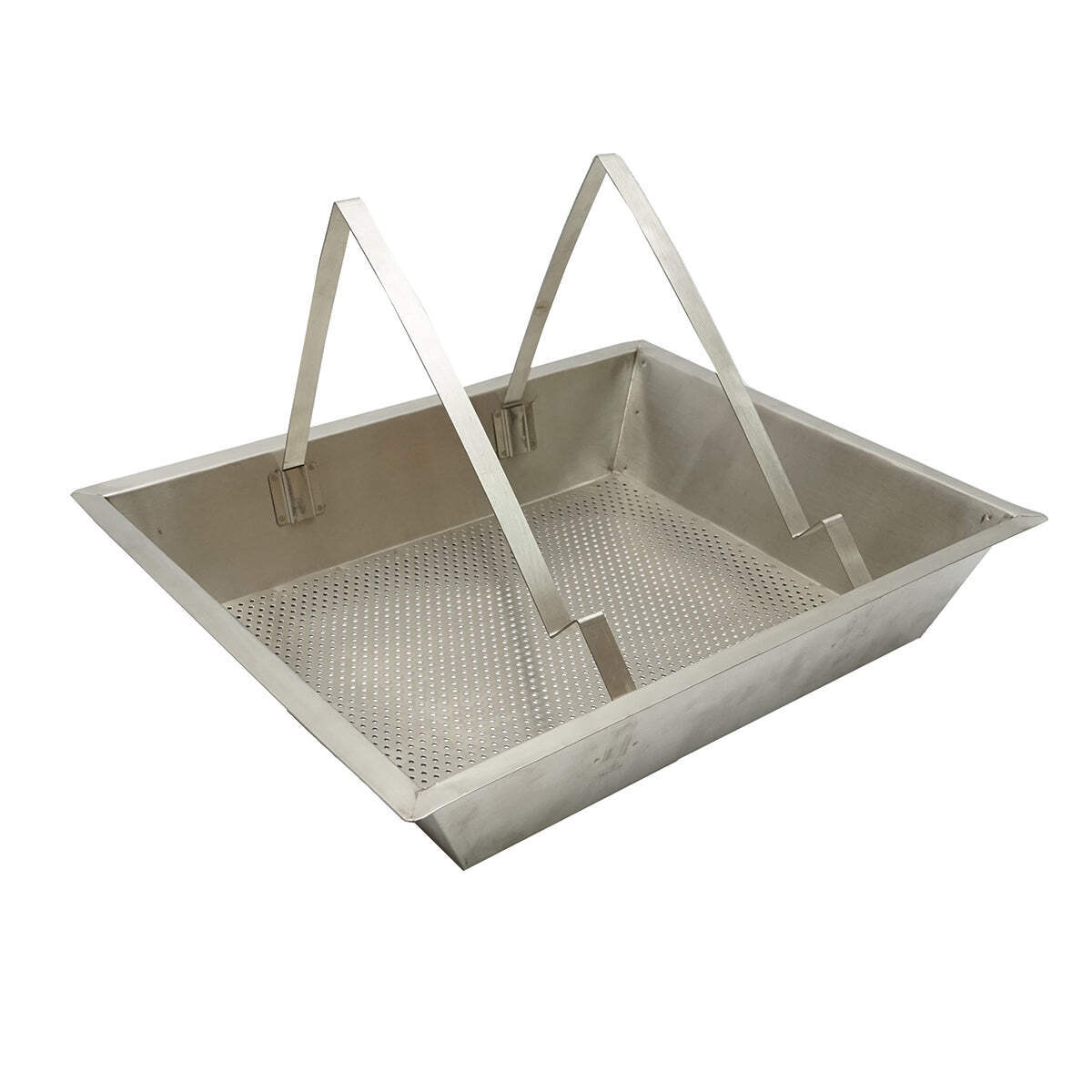 Vassoio in acciaio inox per disopercolare 520x415x110mm