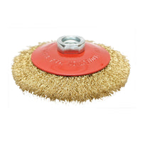 Spazzola circolare in filo metallico 115 mm, M14, Breckner Germany