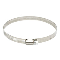 Collare per tubo in acciaio inox regolabile, 117-140 mm