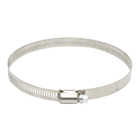 Collare per tubo in acciaio inox regolabile, 117-140 mm