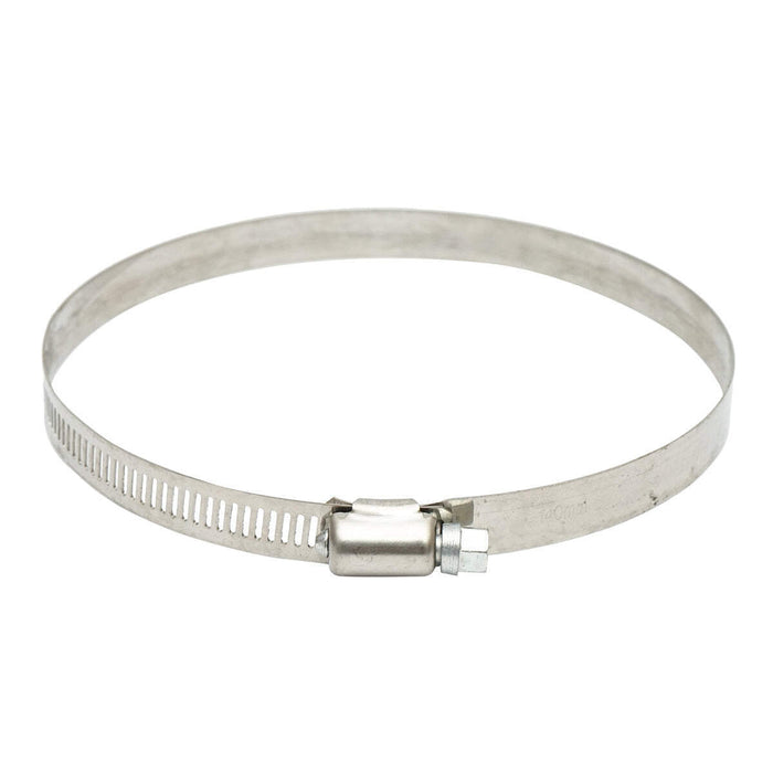 Collare per tubo in acciaio inox regolabile, 117-140 mm