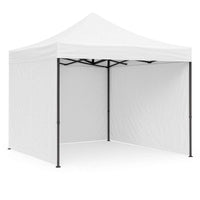 Tenda laterale bianca 9m per gazebo