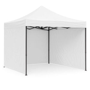 Tenda laterale bianca 9m per gazebo