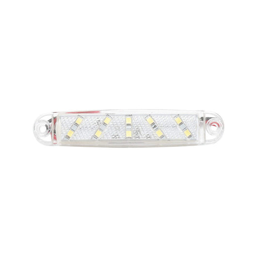 Lampada laterale LED, 12V-24V, bianca, 100 mm, Breckner Germany