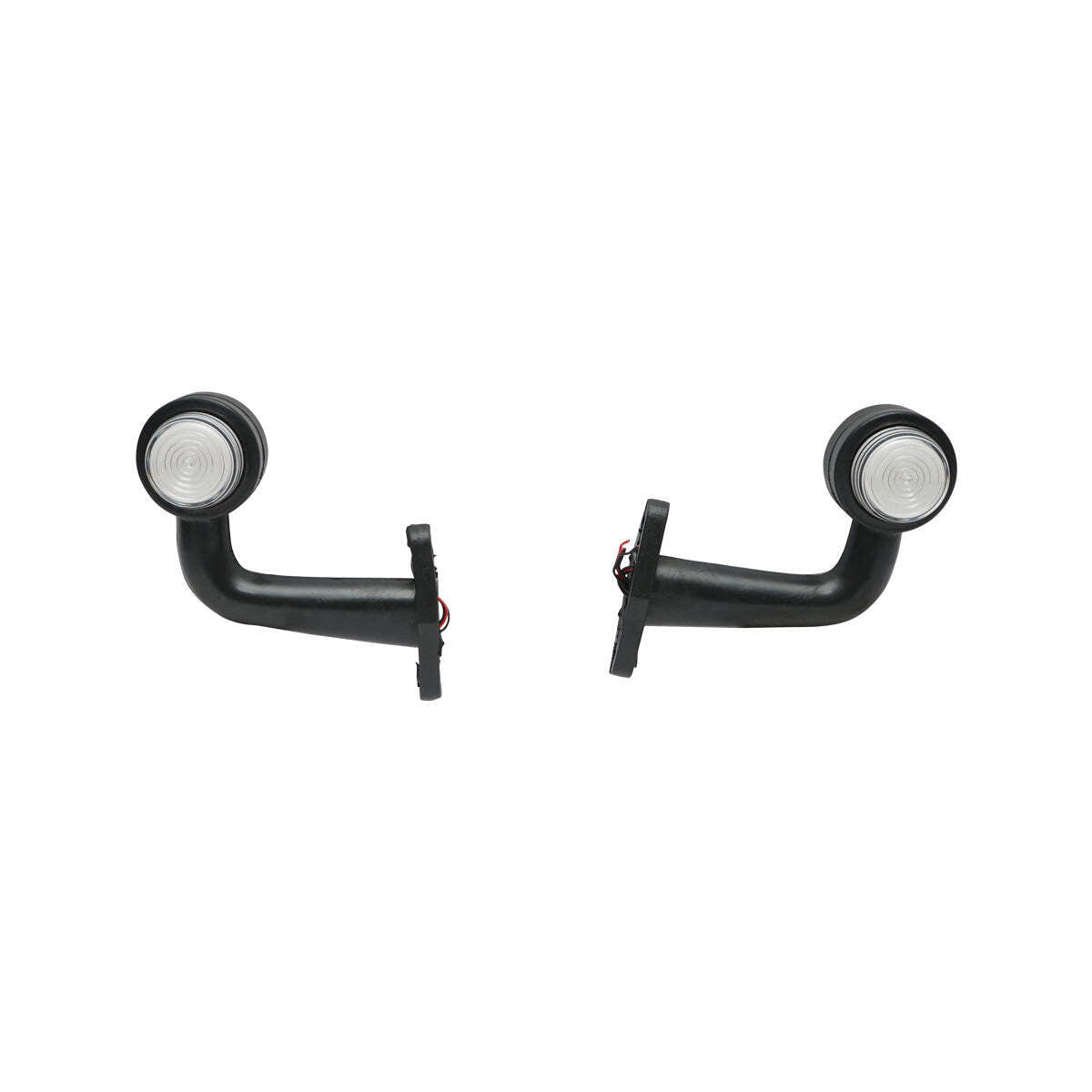 Lampada laterale con LED NEON, 12-24V, rosso-bianco, Breckner Germany