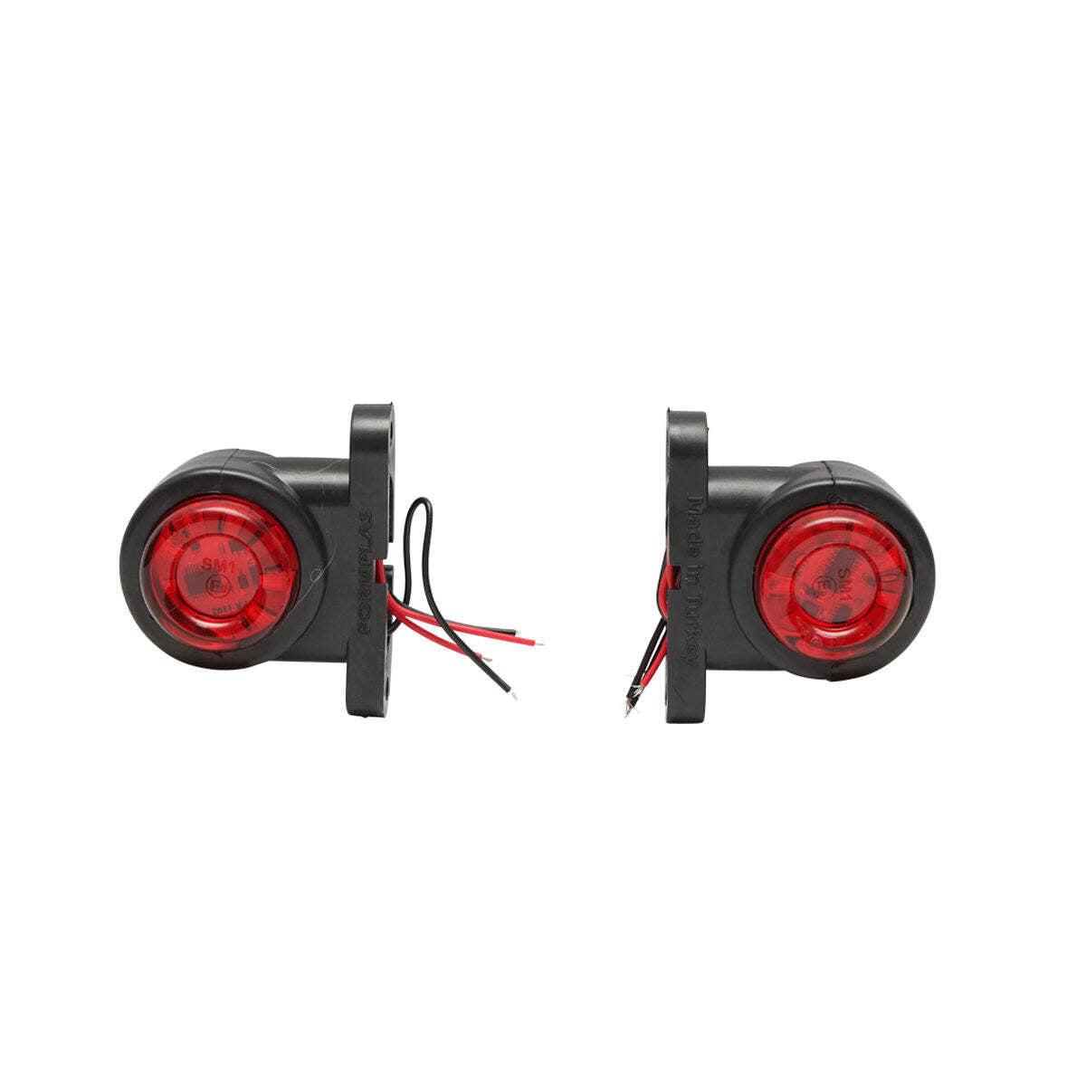 Lampada laterale rotativo con LED, alba-rosa, 12-24V, Breckner Germany, modello FR1102