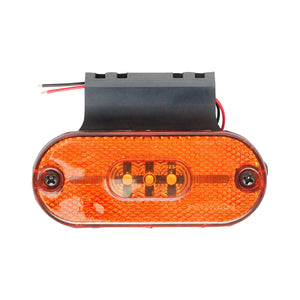 Lampada laterale  con LED, 12-24V, gialla, Breckner Germany