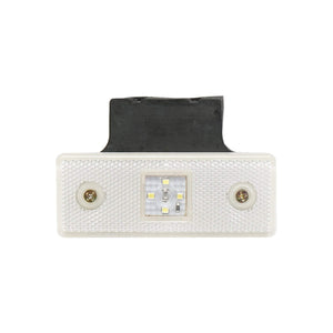 Lampada laterale  bianca con 4 LED SMD, 24V