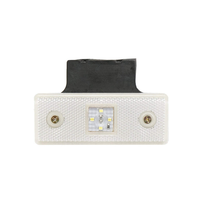 Lampada laterale  bianca con 4 LED SMD, 24V