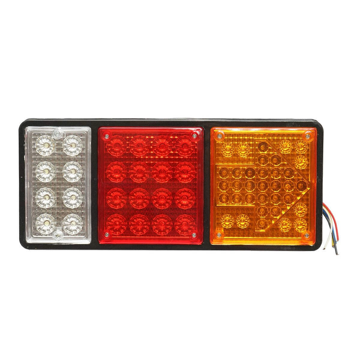 Lampada stop posteriore per camion, LED, 12V, 320x140x30 mm, Breckner Germany.