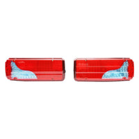 Set di lampade posteriori per camion, LED, 400x160 mm, 24V, Breckner Germany