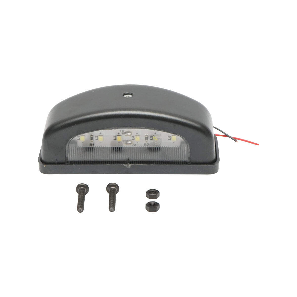 Lampada LED per illuminazione della targa di registrazione, 12-24V, Breckner Germany, modello FR0215B