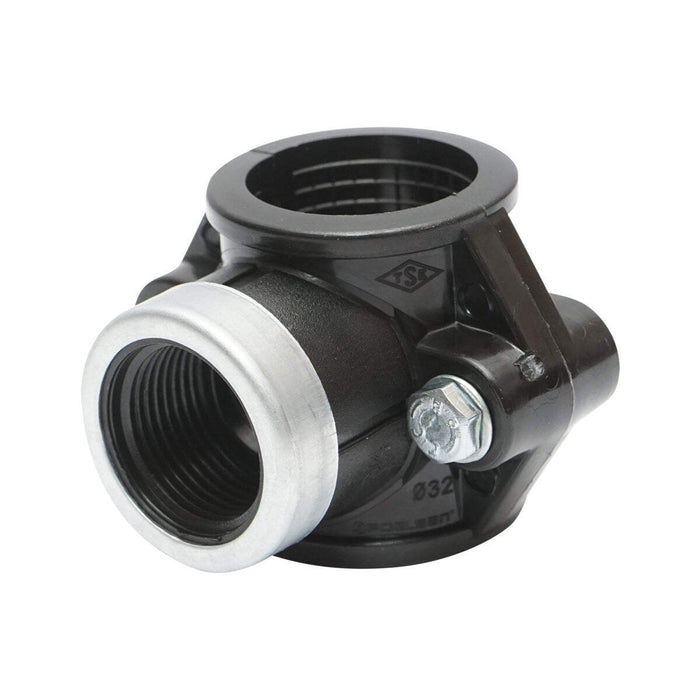 Morsetto di collegamento a compressione D32mm x 3/4, PN16.