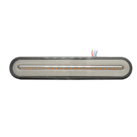 Lampada stop posteriore LED, 12-24V, 235x43x20 mm, segnalazione dinamica, Breckner Germany
