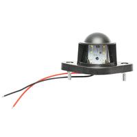 Lampada LED per illuminazione della targa di registrazione per camion, 72x70 mm, LED, 24V, Breckner Germany