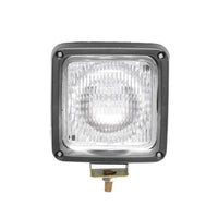 Proiettore quadrato L=100mm, per lampadina alogena H3, 12V 55W - 24V 70W, senza lampadina