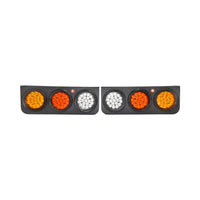 Set di lampade posteriori per camion con LED, 480x150 mm, 12/24V, Breckner Germany