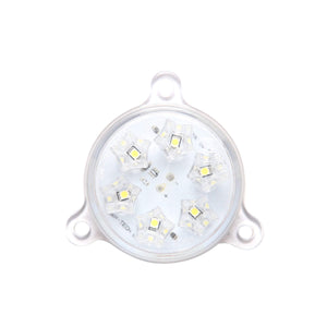 Lampada LED rotonda universale 12/24V bianca, Breckner Germany