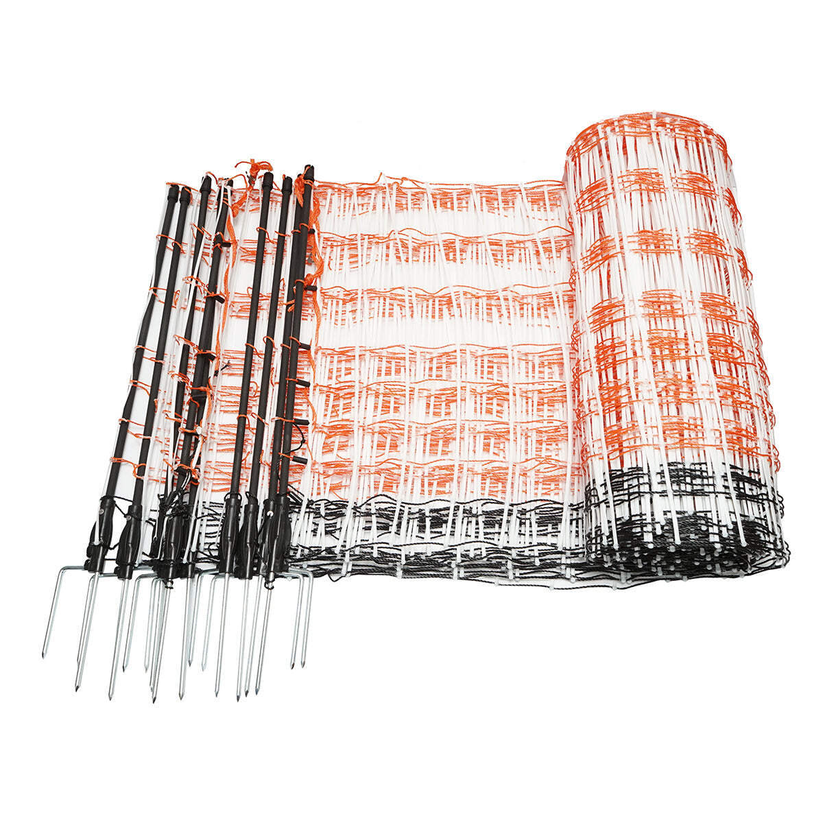 Rete per recinzione elettrica 60cmx30m con piede doppio, resistenza 1.6 Ohm/m, Breckner Germany