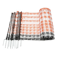 Rete per recinzione elettrica 60cmx30m con piede doppio, resistenza 1.6 Ohm/m, Breckner Germany