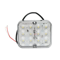 Lampada posteriore con 12 LED, 2.4W, 12/24V, Breckner Germany.