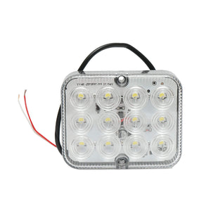 Lampada posteriore con 12 LED, 2.4W, 12/24V, Breckner Germany.