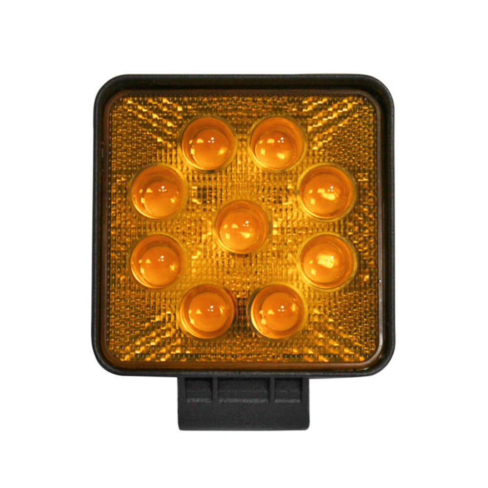 Lampada fendinebbia posteriore con 9 LED, 10-30V, 27W, angolo di radiazione 30°, tipo spot, Breckner Germany.