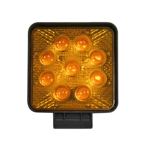Lampada fendinebbia posteriore con 9 LED, 10-30V, 27W, angolo di radiazione 30°, tipo spot, Breckner Germany.