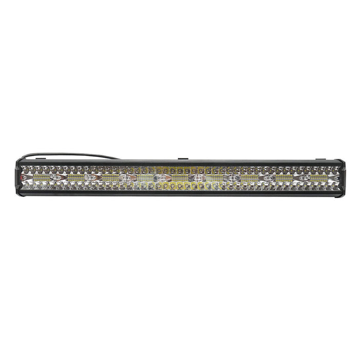 Lampada/proiettore LED tipo barra curva, 540W, 10-30V, 180 LED SMD, 6000K, 670x78x65 mm, Breckner Germany.