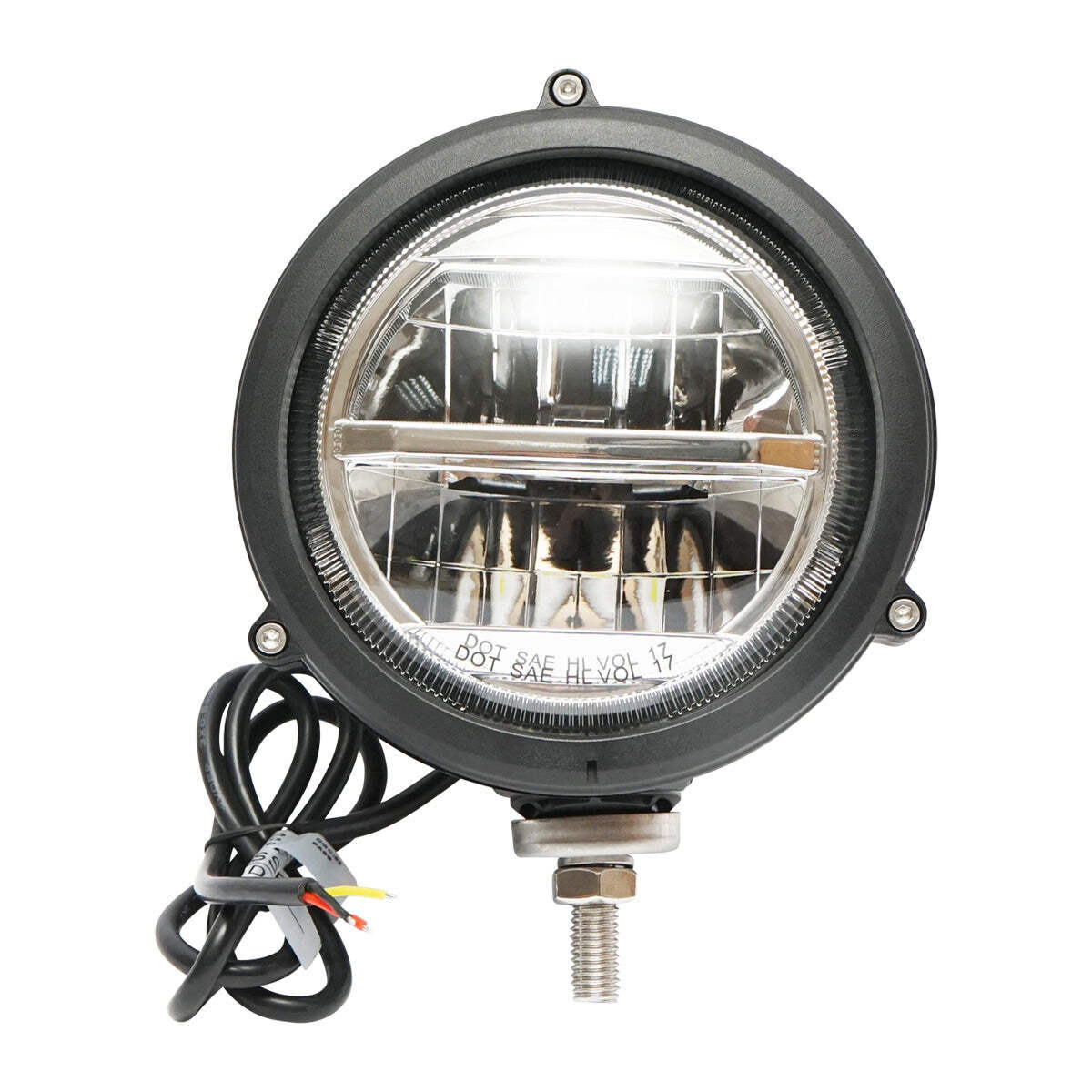 Faro LED universale per trattore, 12-24V, fasi lunga e corta, fi 150 mm, Breckner Germany