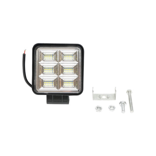 Proiettore quadrato LED con 6 zone SMD, 64W, 12V/24V, 10-30V, Breckner Germany