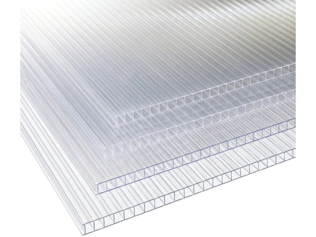 Set di 10 pannelli in policarbonato da 4 mm "Michigan" 7,9 m²