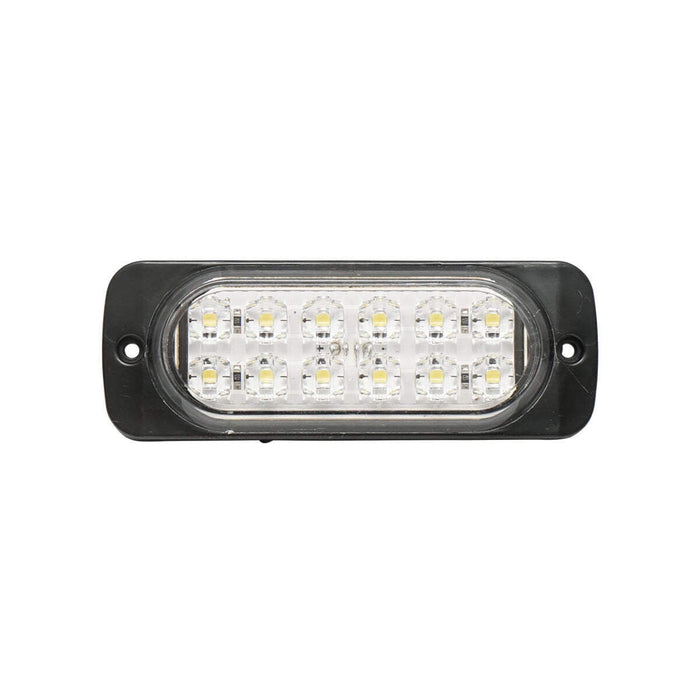 Lampada  laterale con LED bianca, 115 mm, 12-24V, Breckner Germany