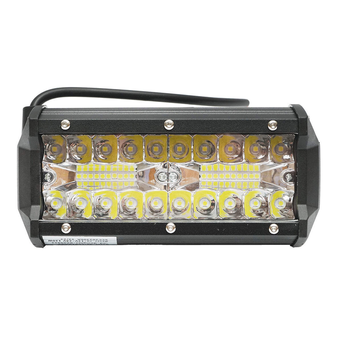 Lampada LED tipo barra, 12-24V, 120W, 64x80x68 mm, Breckner Germany.