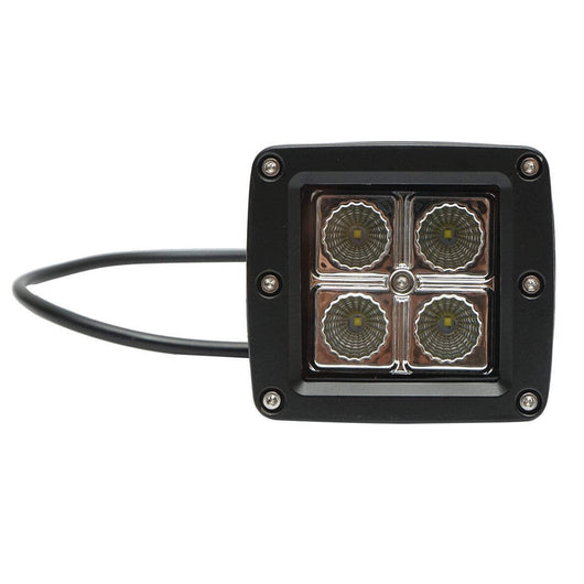 Lampada con 4 LED, 12W, angolo di radiazione 60°, tipo flood, Breckner Germany.