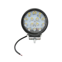 Lampada con 14 LED, 10-30V, 42W, angolo di radiazione 60°, rotonda.