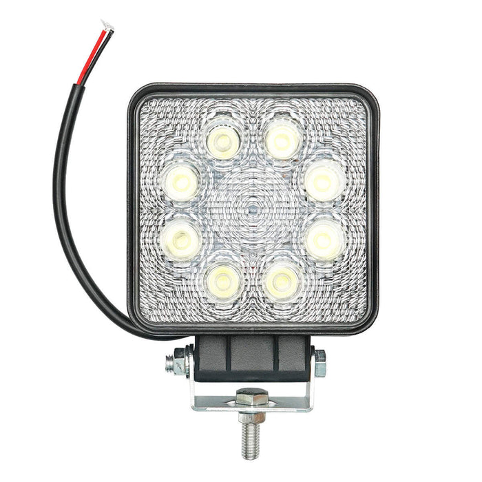 Lampada con 8 LED, 10-60V, 24W, angolo di radiazione 60°, tipo flood, Breckner Germany.