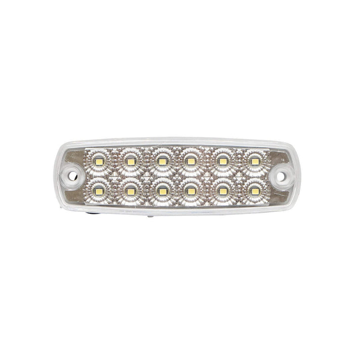 Lampada laterale LED bianca, 12V-24V, Breckner Germany