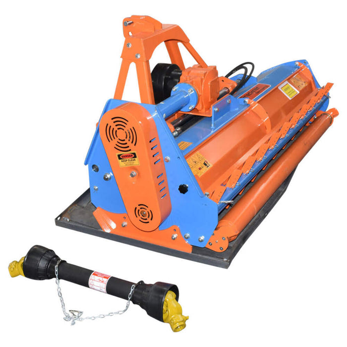 Trinciatrice KFH165 165CM traslazione idraulica + rullo compattatore